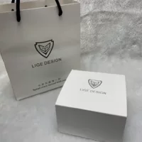 LIGE Lige Мужские часы упаковочная коробка FOXBOX коробка для часов SUNKTA Женская коробка подарочная коробка Набор коротких коробок