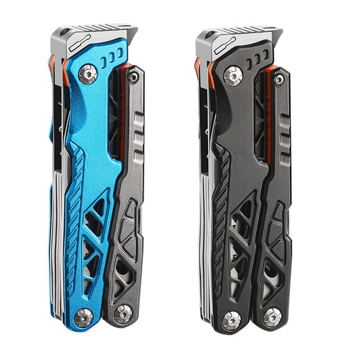 Outdoor multi-functional vehicle-mounted multi-purpose knife pliers tool portable folding pliers camping emergency combination tool multi-function pliers
