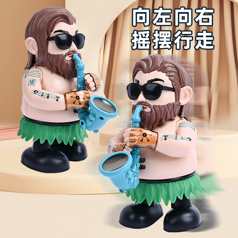 Nueva luz colorida bailando tío música bailando luz izquierda y derecha columpio caminando niños y niñas bailando Juguetes