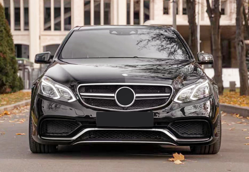 Suitable for 09-16 Mercedes-Benz E-Class W212 E200 260 E300 Modified E63Amg Surround Front Bumper Old to New