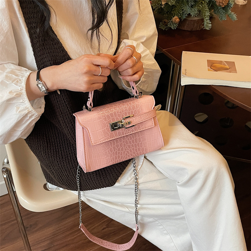Bolso diario bolso de mujer 2026 verano nuevo estilo de moda mochila de hombro de piedra blanca bolso de mano image 4