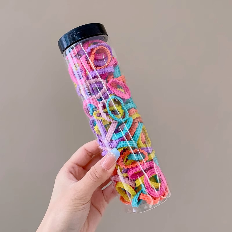 Banda de goma de los niños no lastia el pelo pequeña niña corbata pelo cuerda bebé tocado Corea del Sur chica durable alta elástico cabeza