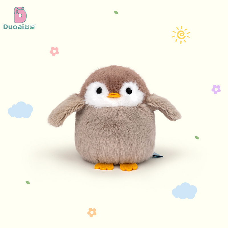 Lindo gorrión loro pequeño pájaro colgante peluche juguete de dibujos animados muñeca bolso colgante muñeca muñeca llavero muñeca muñeca