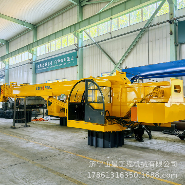 船吊克令吊起重机 捕鱼高效率船用吊机 码头固定吊机