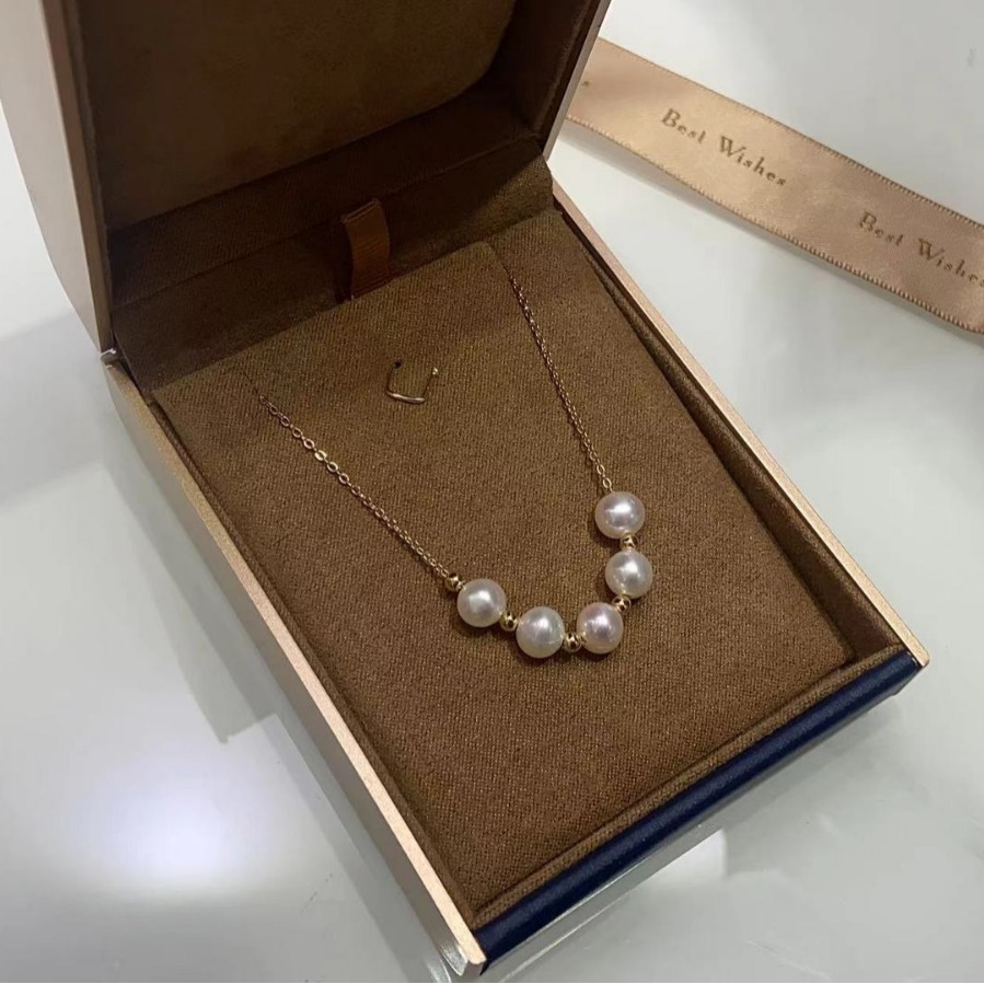 Colar de pérolas magnético de luxo para mulher choker elegante chic_voghion.com
