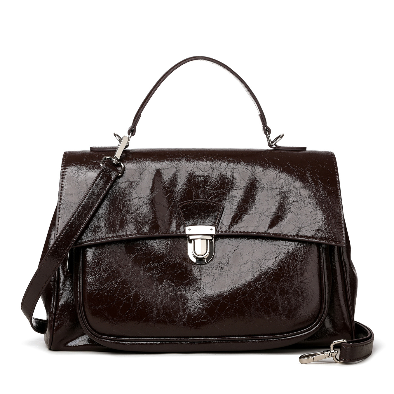 CCAMO Women's Handbags 2025 New Arrival Luxury Niche Designer Genuine Leather Bag Shoulder & Backpack 2-in-1 - Thumbnail 6
