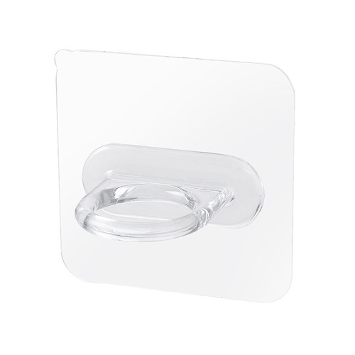 Round shower gel bottle holder, multi-functional bathroom storage rack, wall-mounted punch-free hanging rack, traceless hand sanitizer storage rack