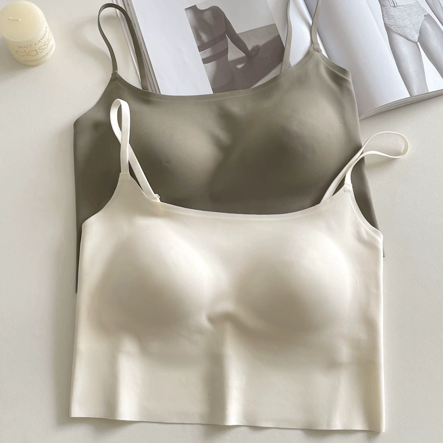 Бесшовный жилет цельного с нагрудным ковриком нижнее белье