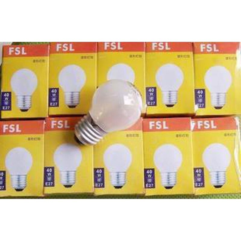 佛山泡電気スタンド調光電球e27大ナット口透明フロスト暖かい黄色の光25w40w|undefined