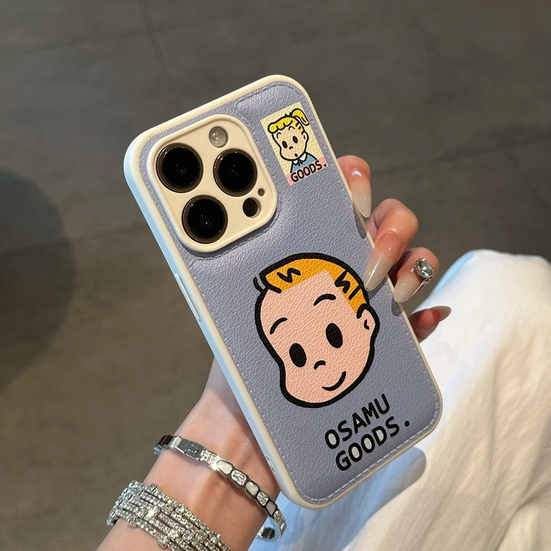 秋冬必备适用iPhone16ProMax手机壳原田治系列苹果15/14新款13/12|undefined