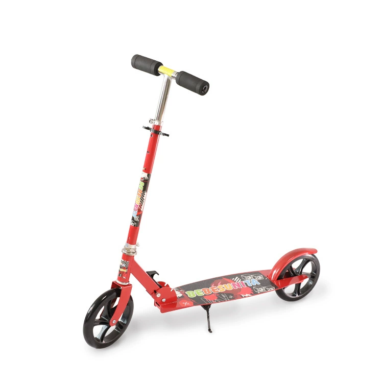 SCOOTER 青少年大轮二轮折叠滑板车二轮可折叠城市上班校园代步车