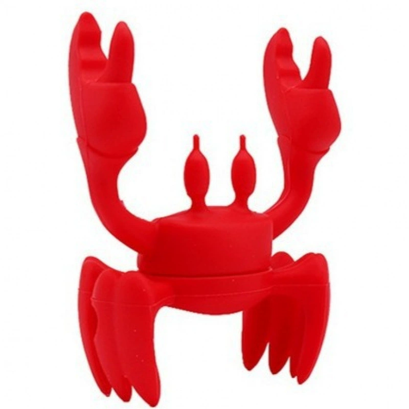 Красные крабовые посуда трансграничные горячие продажи силиконовые ложки