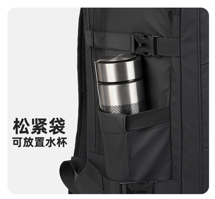 Cross-border computer bag backpack, men's style, fashionable, shoulder-carry, large-capacity commuting schoolbag, business backpack undefined