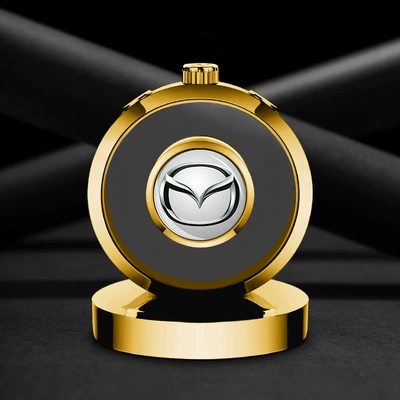 Perfplant seat – Dashboard Perfume Holder Ornaments - comes-with-1-bottle-blue-ocean-perfume-mazda-gold-alloy-ornaments