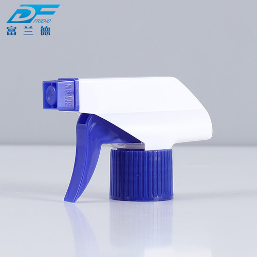 Manufacturer wholesale hand button spray gun spray head plastic simple square gun spray nozzle alcohol disinfectant sprayer