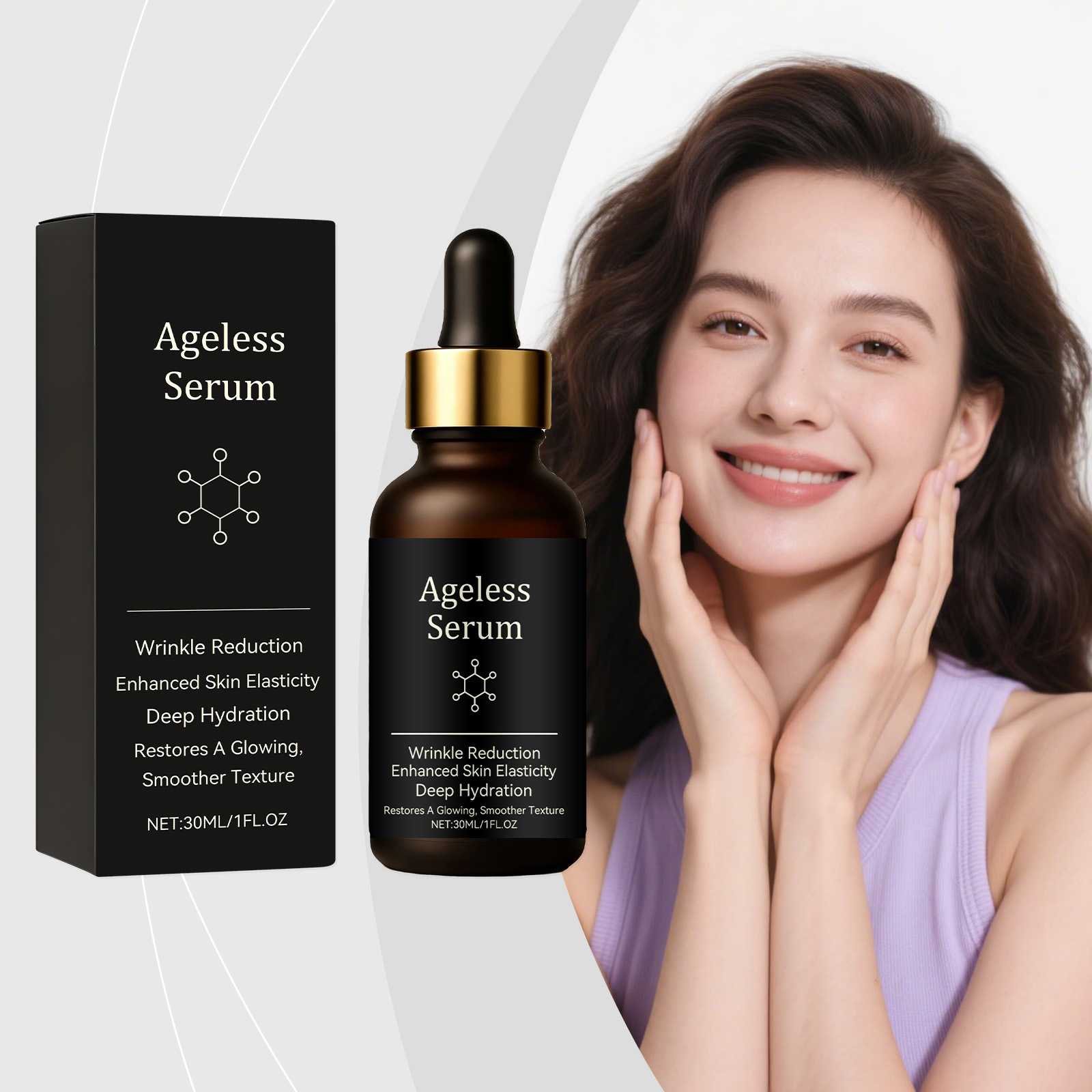 Facial Essence Nourishing, Moisturizing, and Radiant Facial Skin Daily Gentle Hydrating and Moisturizing Essence