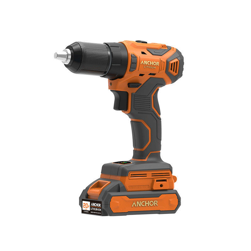 铁锚无刷锂电电钻DCE7家用多功能充电式手电钻电动螺丝刀起子机