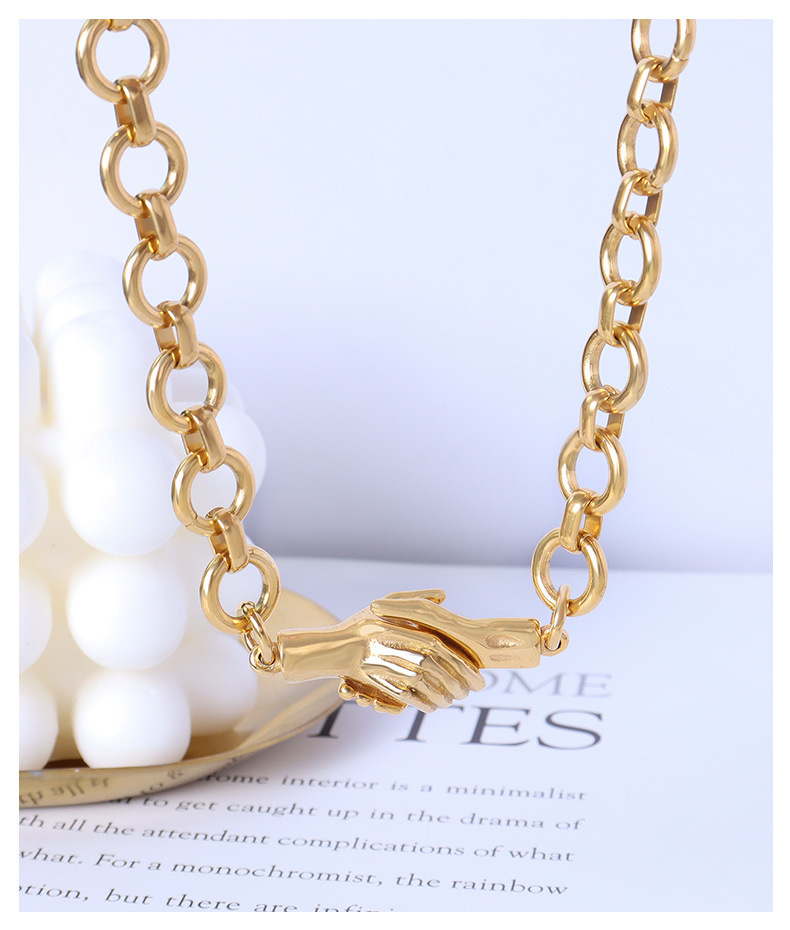 Fashion Hand Titanium Steel Bracelets Necklace