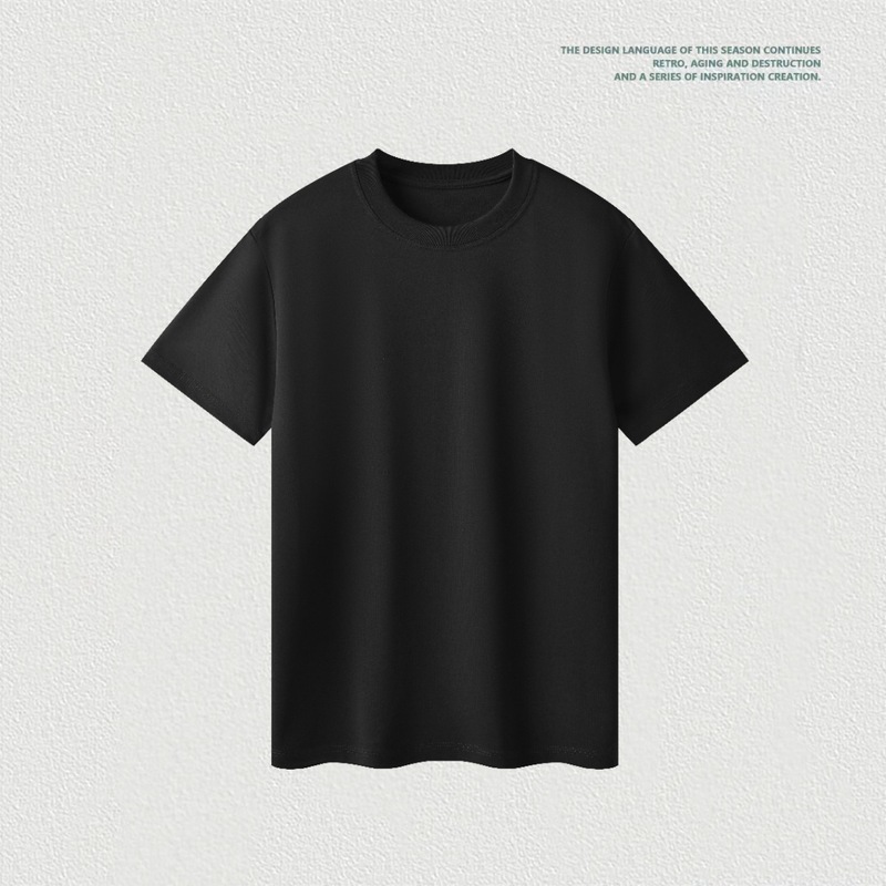 新商品 60番手ピマ綿混 無地 ラウンドネック Tシャツ 半袖 男女同型 SUPIMA コットン ホワイト Tシャツ 半袖|undefined