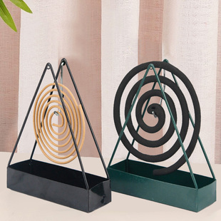 Mosquito-Repellent Incense Summer Mosquito-Repellent Incense Tray Triangular Mosquito-Repellent Incense Holder Easy to Care for Creative Mosquito-Repellent Incense Box Incense Burner Without Floor Ash Collection