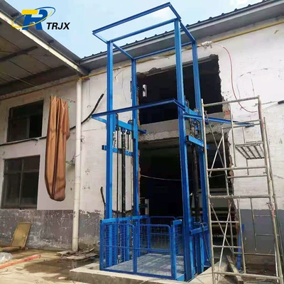 Electric Lifting Elevator Workshop Rail Lifting Platform Warehouse Factory Simple Hydraulic Freight Elevator (Avtomobil fırlanan platformaları) - oil-cylinder-lift