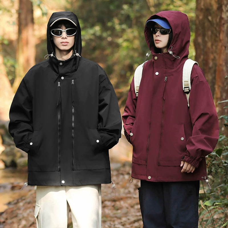 Men's travel windproof jacket outside climbing