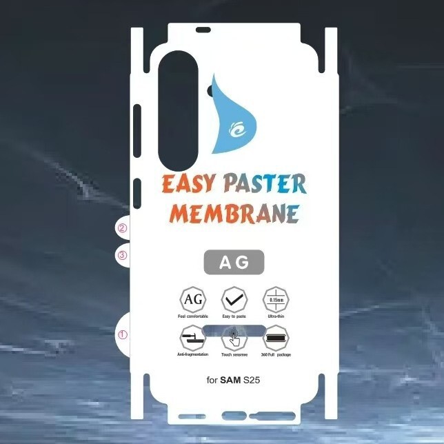 Suitable for Samsung S26Ultra Full Edge Back Film S25+ S25 S24Ultra S24+ Frosted Hydrogel Film