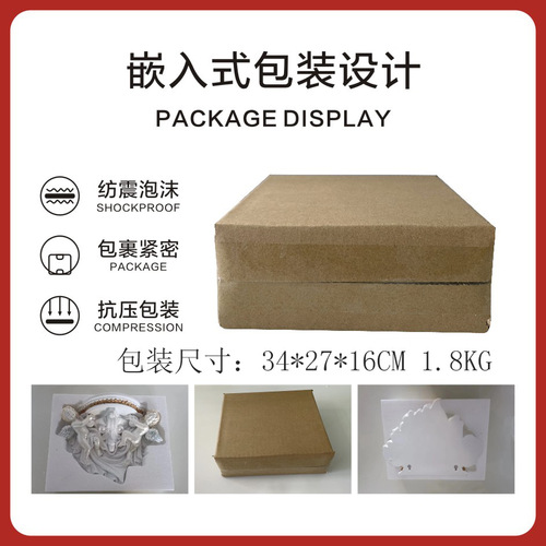 Cross-border wholesale European angel creative resin wall decoration TV wall decoration crafts shelf partition