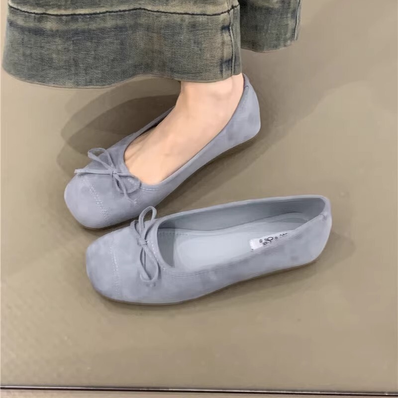 Gentle and Cute Flats Ballet Shoes for Women 2023 Spring Evening Style Red with Skirt Pumps Gentle and Cute Flats Ballet Shoes for Women 2023 Spring Evening Style Red with Skirt Pumps