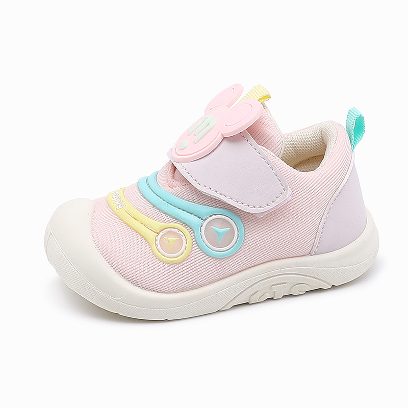 Zapatos infantiles para bebés varones 2024 primavera y verano nuevos zapatos de malla suave para bebés zapatos de malla transpirables zapatos infantiles