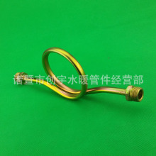 华可铁压力表缓冲管紫铜缓冲管不锈钢表弯管压力表盘管铁管仪表阀
