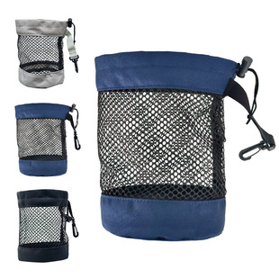 Golf Storage Bag Storage Bag GOLF Portable Accessory Bag Net Pocket Bag Pull Rope Mesh Bag