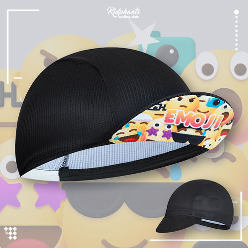 Cartoon pattern large head bicycle riding small hat helmet lining cap sport absorbent quick-dry breathable cycling equipment