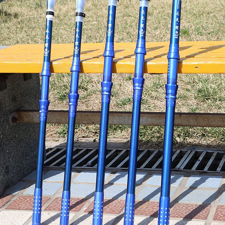 Carpa ultra dura barra de pesca de mar conjunto completo barra de lanzamiento de carbono anillo de conducción de 2.7 m 19 barra de mar barra de mar barra de mar fábrica de comercio único