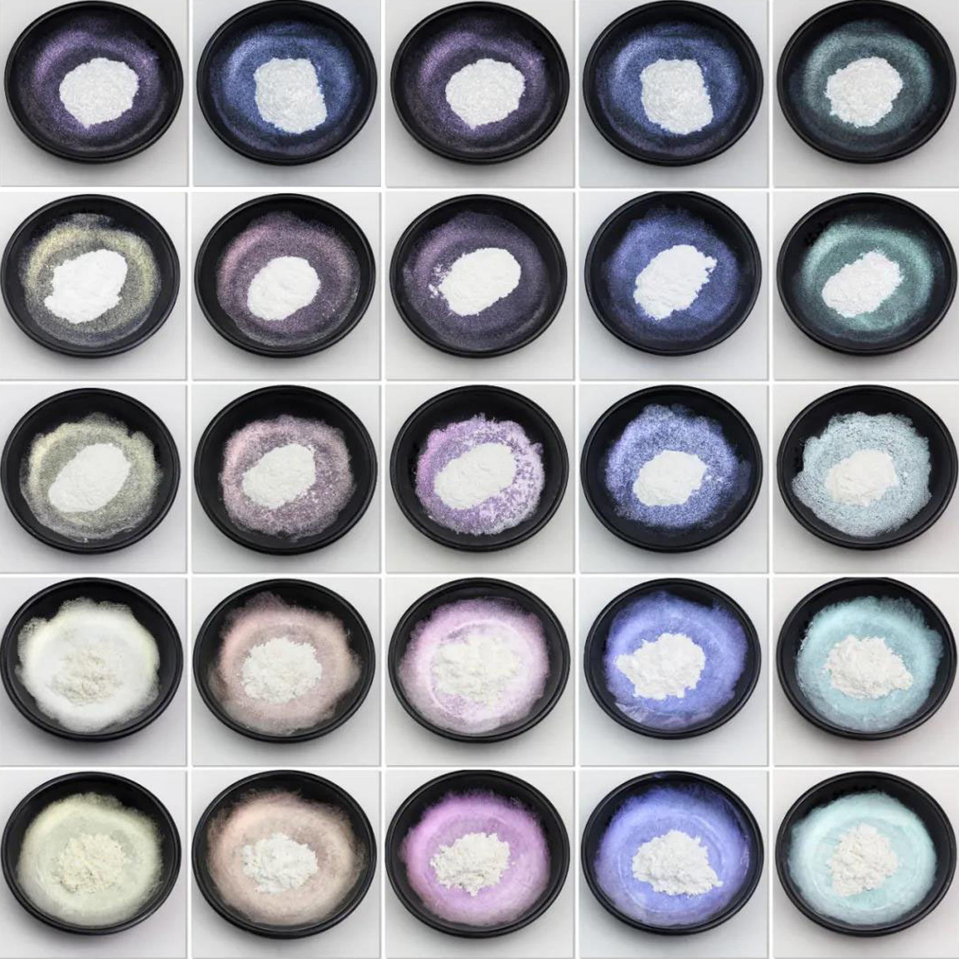 高亮度化妆品级幻彩珠光粉陶瓷油墨水油两用型颜料虹彩系列珠光粉