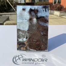 厂家直销 银灰色电镀镜面玻璃 艺术装饰玻璃【WD099】