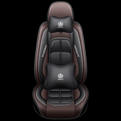 seasons universal leather seat cover | Universal seat cover - charm-coffee-single-seat