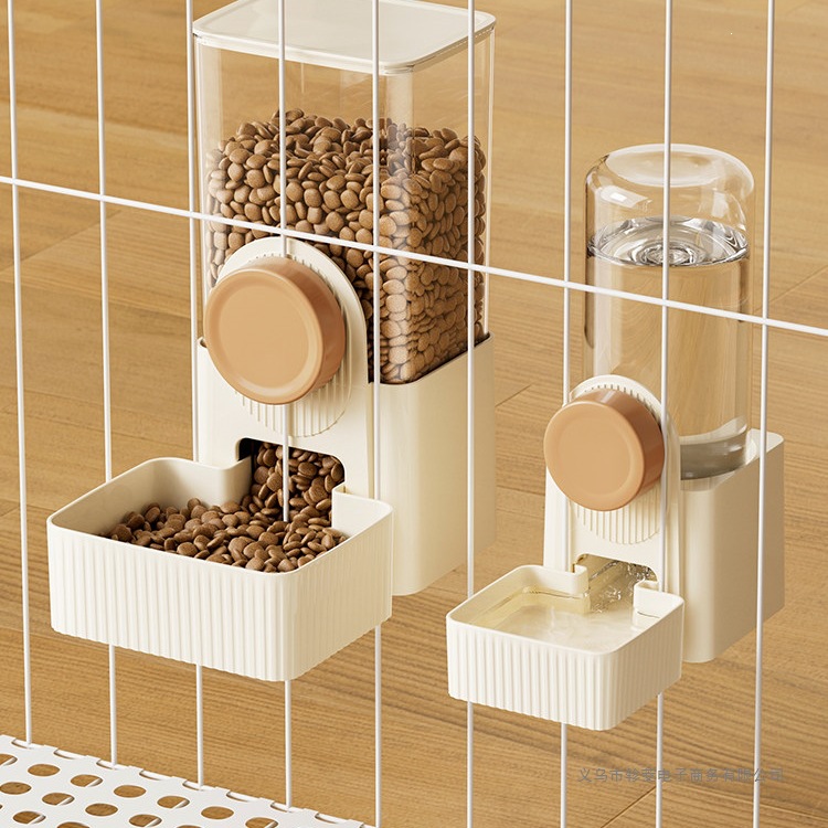 猫咪兔子饮水器狗狗悬挂式防打翻水壶自动喂水喂食器挂笼猫碗狗碗