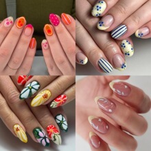 ������Ƭ�ɲ�ж���ʼ׺�ɫ��ʽ�߼�Լʱ�м�ָ��������Ƭnail����