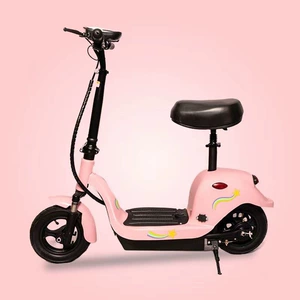 Little Dolphin electric scooter, mini foldable unisex mobility vehicle, small two-wheeled electric scooter, lightweight lithium battery scooter