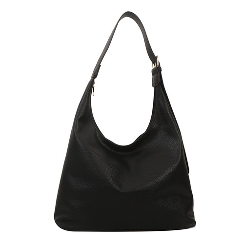 质感通勤质感手提包冬季新款复古时尚单肩腋下包托特包女包潮