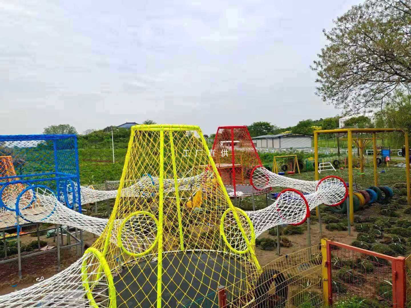 9YW户外涤纶防护网 攀爬网 拓展网 护栏网 球场围网  儿童游乐设