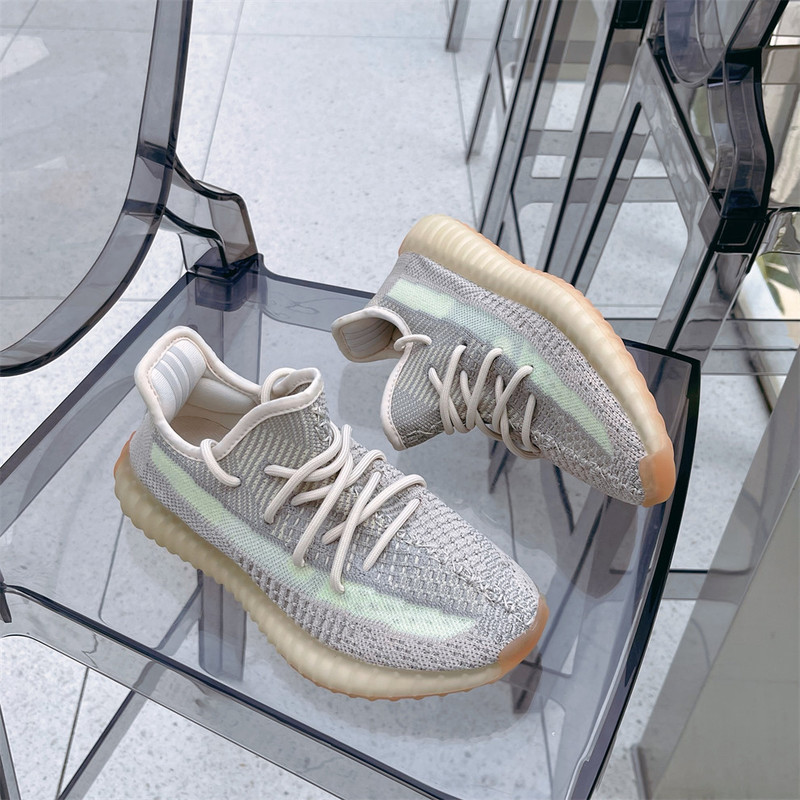 Coconut 350 Men's Shoes Summer High Version Pure White Putian Real Explosive Ice Blue Gypsophila Breathable Casual Sports Women's Shoes