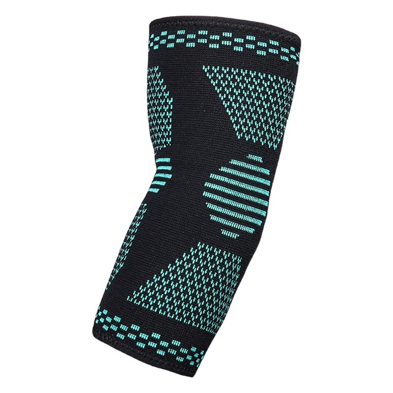 Длинный эластичный герметичный налокотник Mc Sweeney, мужской и женский баскетбольный фитнес, нескользящий, дышащий, впитывающий пот, спортивный вязаный Налокотник
