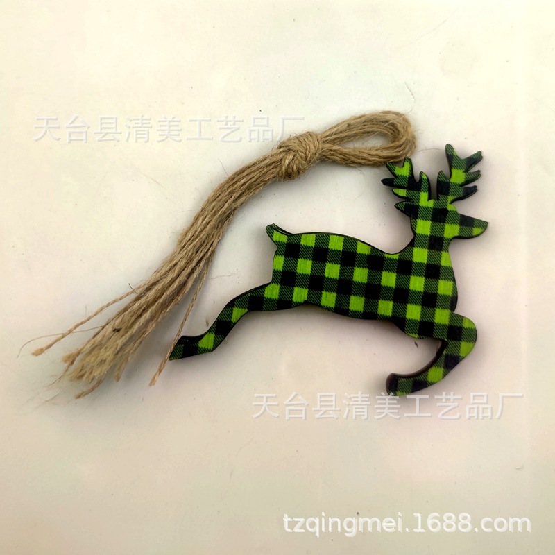 Ciervo de Navidad alrededor de 3*8cm