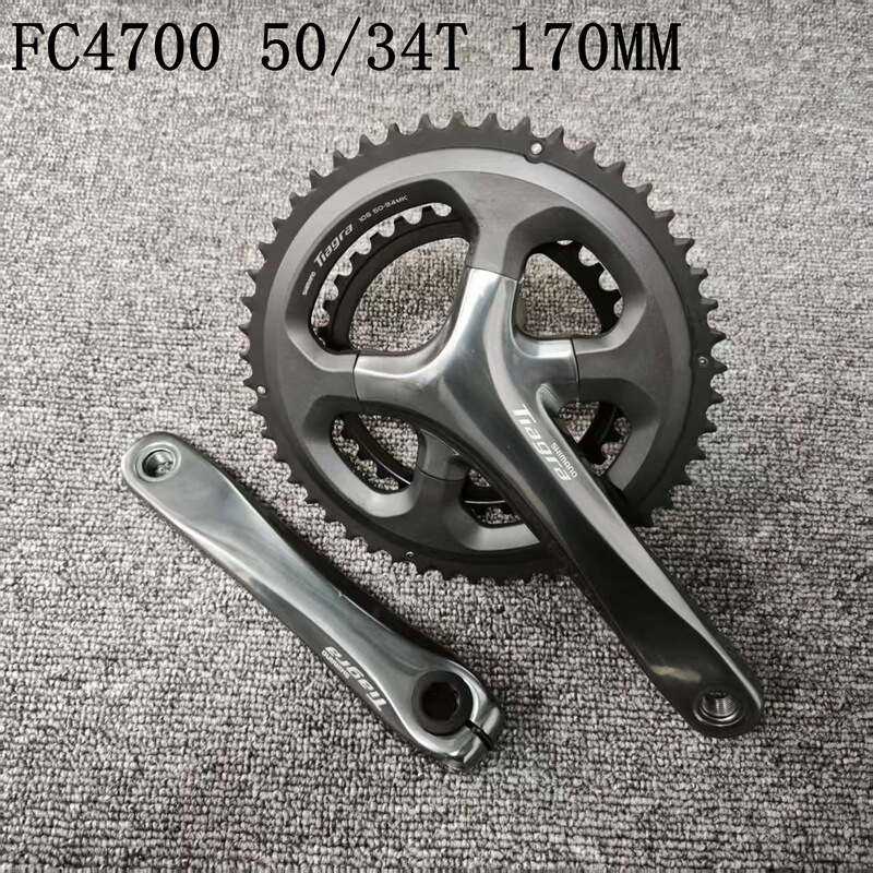 Shimano Tiagra 4700 Road Bike Crankset 170mm Shimano 20-Speed 50/34t Double Chainring
