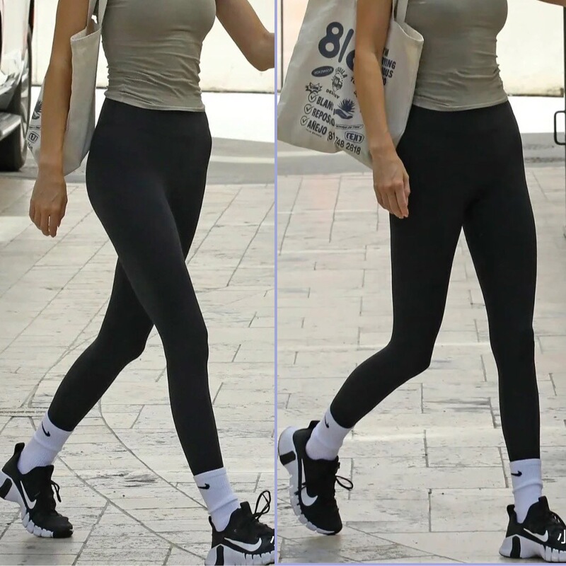 Lulu Same Yoga Pants Women's Naked High Waist Peach Hip Tight Fitness Wear Sports Pants Running Pants Cropped Pants