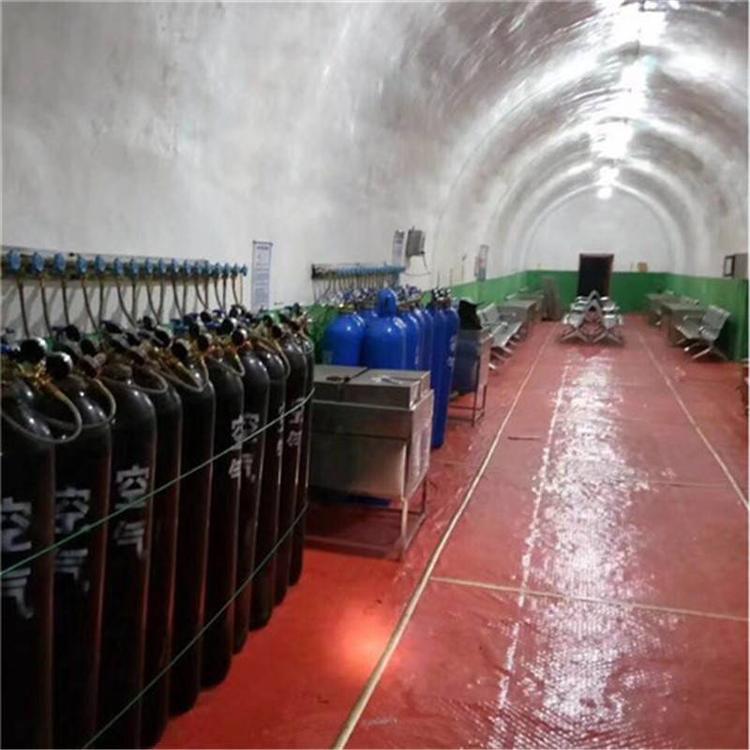 Sistema de refugio de emergencia de la mina de carbón configuración estándar de refugio temporal de la mina de carbón