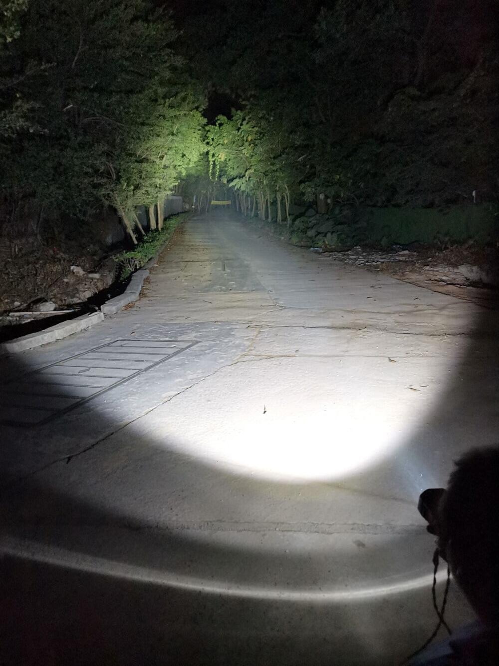 4X4 four-leaf clover motorcycle led spotlight with lens electric car paving auxiliary light battery car car strong light
