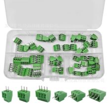 50PCS KF128-2P 3P 4P �ݼy���ʽ�Ӿ������B���� 2.54MM�g��